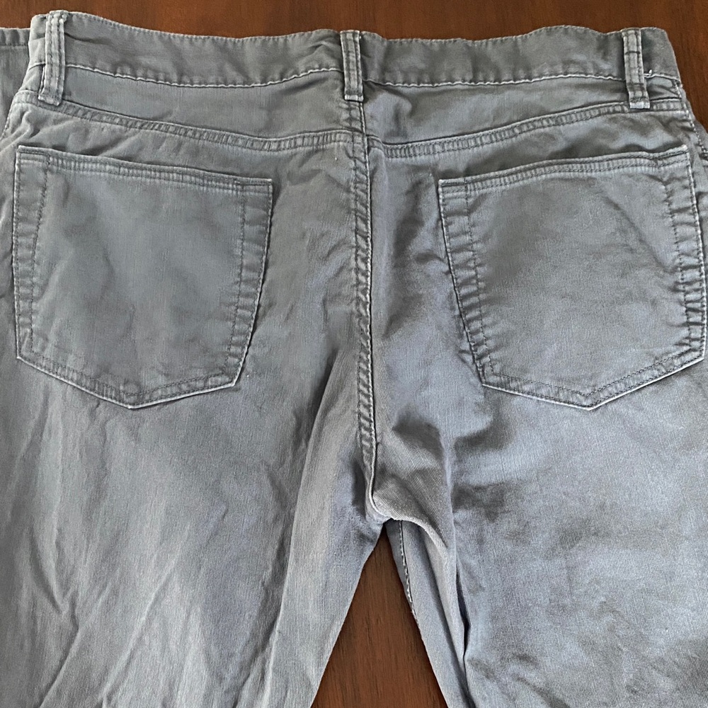 GAP Light Slate Blue Slim Straight Pants - Picture 3 of 3
